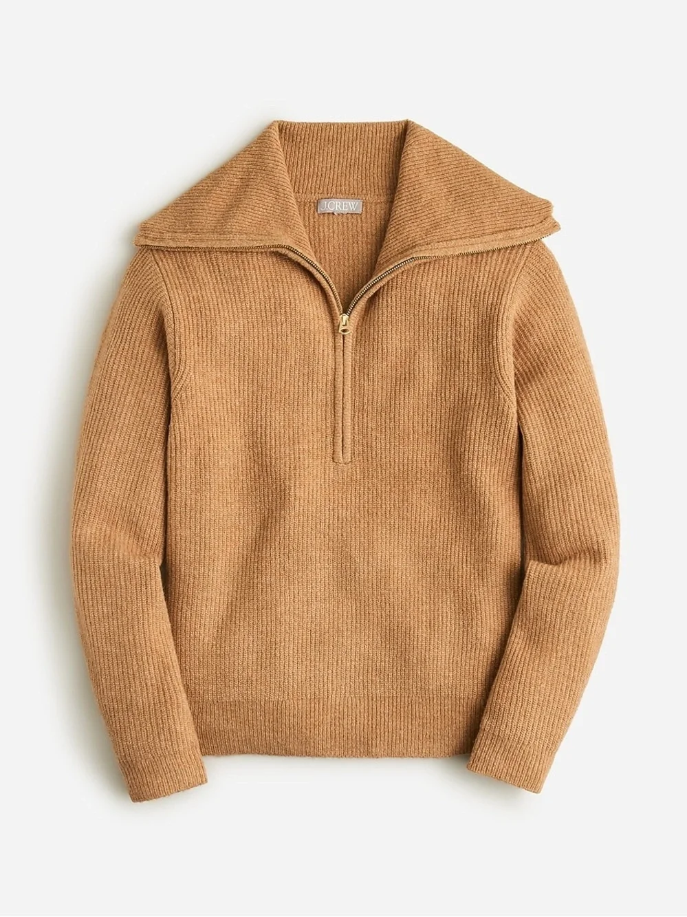 J.Crew Half Zip Stretch Sweater Size Small